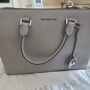 Michael Kors Gray Women's Bag WITH FREE WALLET
